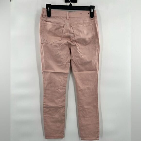 Ann Taylor the skinny modern fit pink pants trousers size 2P - Picture 4 of 8